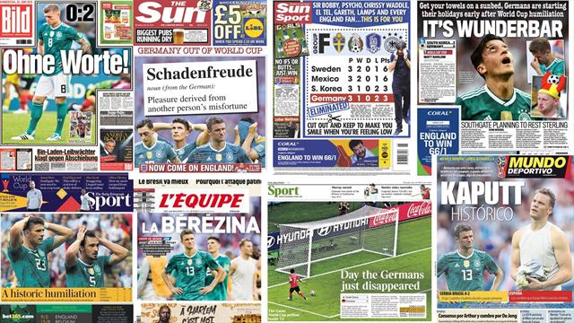 "Katastrophales Deutschland": Pressestimmen zum deutschen WM-Aus