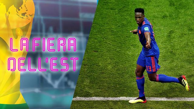 'La Fiera dell'Est': Yerry Mina, il difensore goleador e ballerino esubero del Barça 'La Fiera dell'Est': Yerry Mina, il difensore goleador e ballerino esubero del Barça