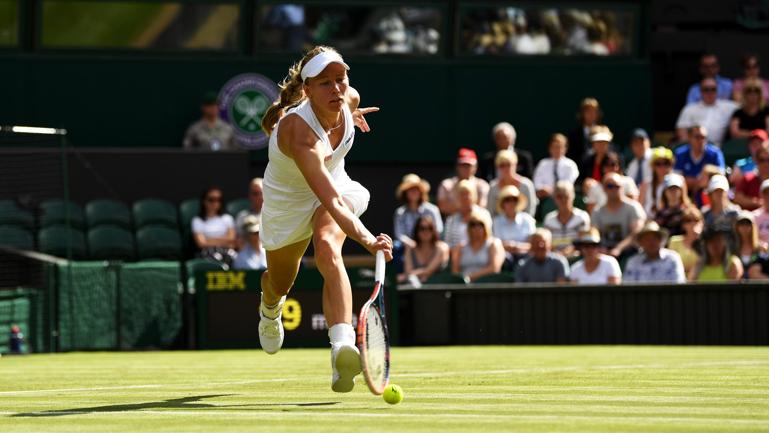 Tuff lottning för Johanna Larsson - Wimbledon 2018 - Tennis - Eurosport