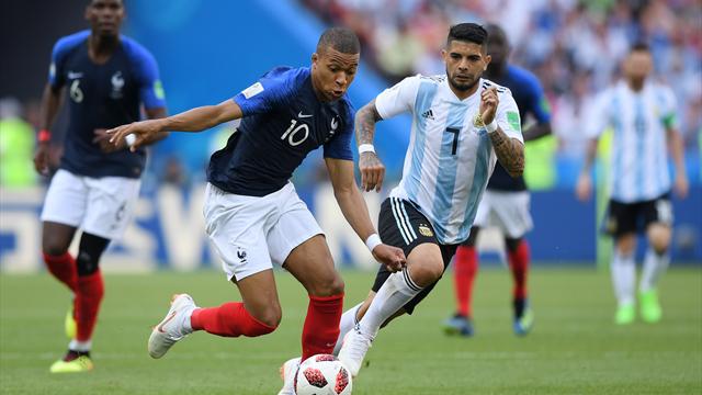 La traversée fulgurante de Mbappé sur 70m qui a offert le penalty et le 1er but des Bleus