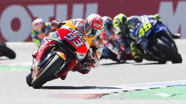 Marquez: "Dopo Assen non sento la pressione"; Valentino Rossi: "Recuperare passo passo"