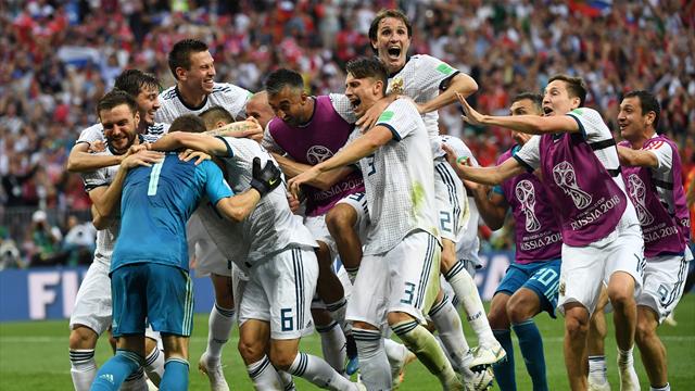 Akinfeev the hero as Russia dump Spain out after penalty shootout