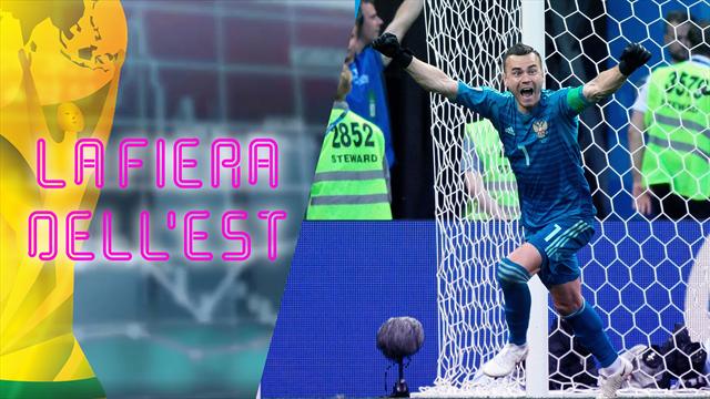 'La Fiera dell'Est': Akinfeev, dalle stalle di Brasile 2014 alle stelle di Russia 2018 'La Fiera dell'Est': Akinfeev, dalle stalle di Brasile 2014 alle stelle di Russia 2018