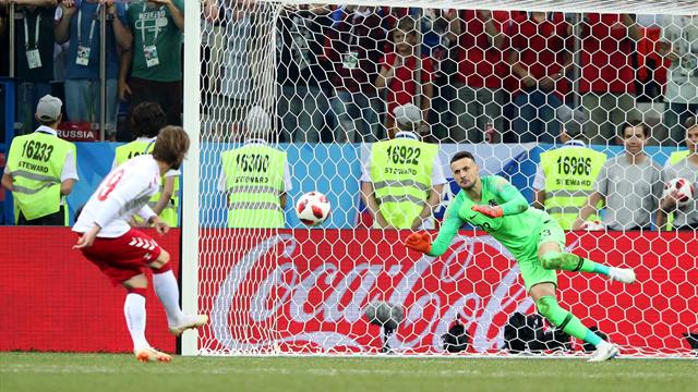 5 arrêts sur 10 : l’incroyable séance de tirs au but entre la Croatie et le Danemark