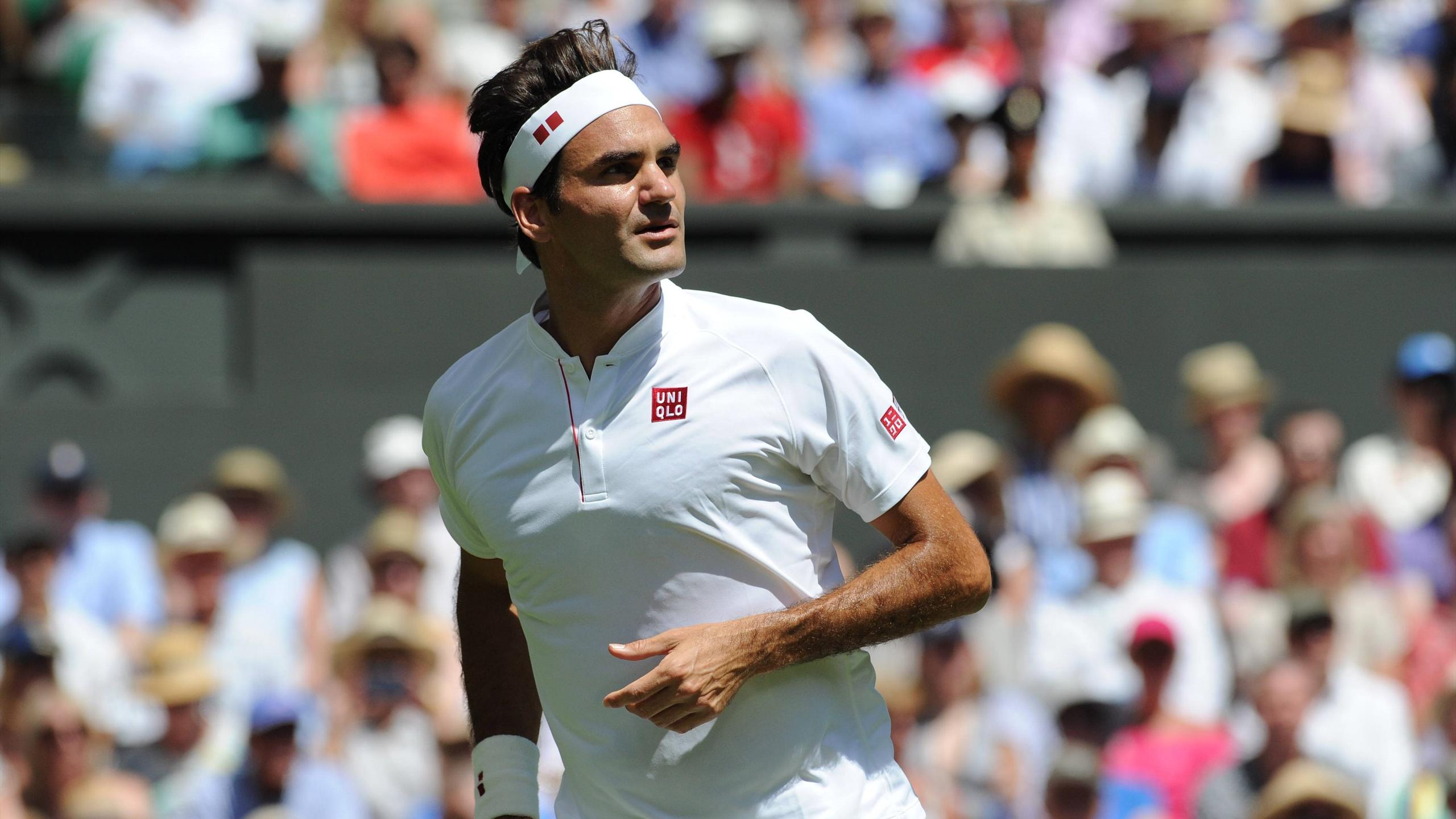 Wimbledon 2018 - Neues Outfit, erster Sieg: Läuft für Roger ... Wimbledon 2018 - Neues Outfit, erster Sieg: Läuft für Roger ...