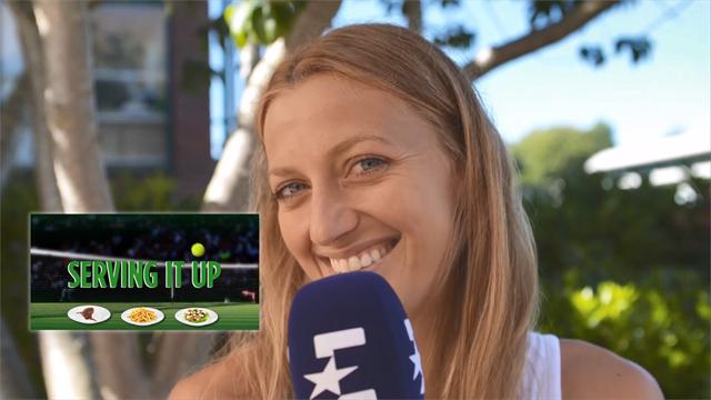 Serving It Up: Kvitova's drink 'if she can have anything' Serving It Up: Kvitova's drink 'if she can have anything'