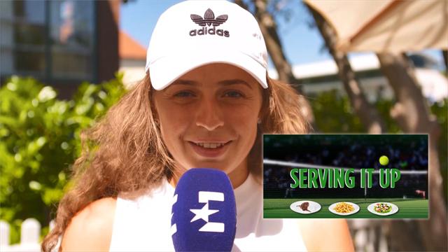 Serving It Up: Ostapenko reveals 'cheat meal' favourites Serving It Up: Ostapenko reveals 'cheat meal' favourites