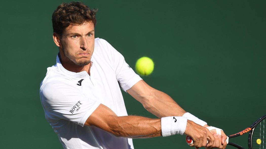 Carreño, durante un juego en Shangai.