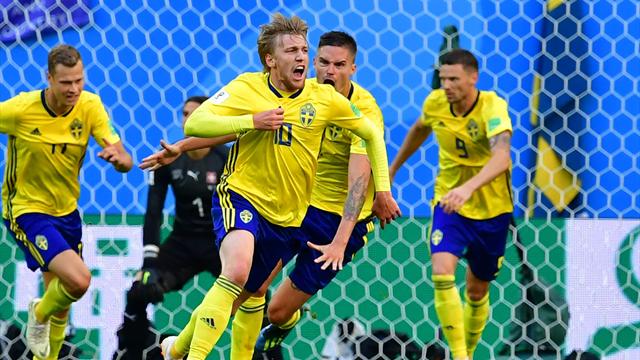 Le pagelle di Svezia-Svizzera 1-0: Forsberg trascina i suoi al di là del gol