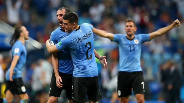 Godin-Gimenez, la paire impassable d’une Uruguay irréprochable