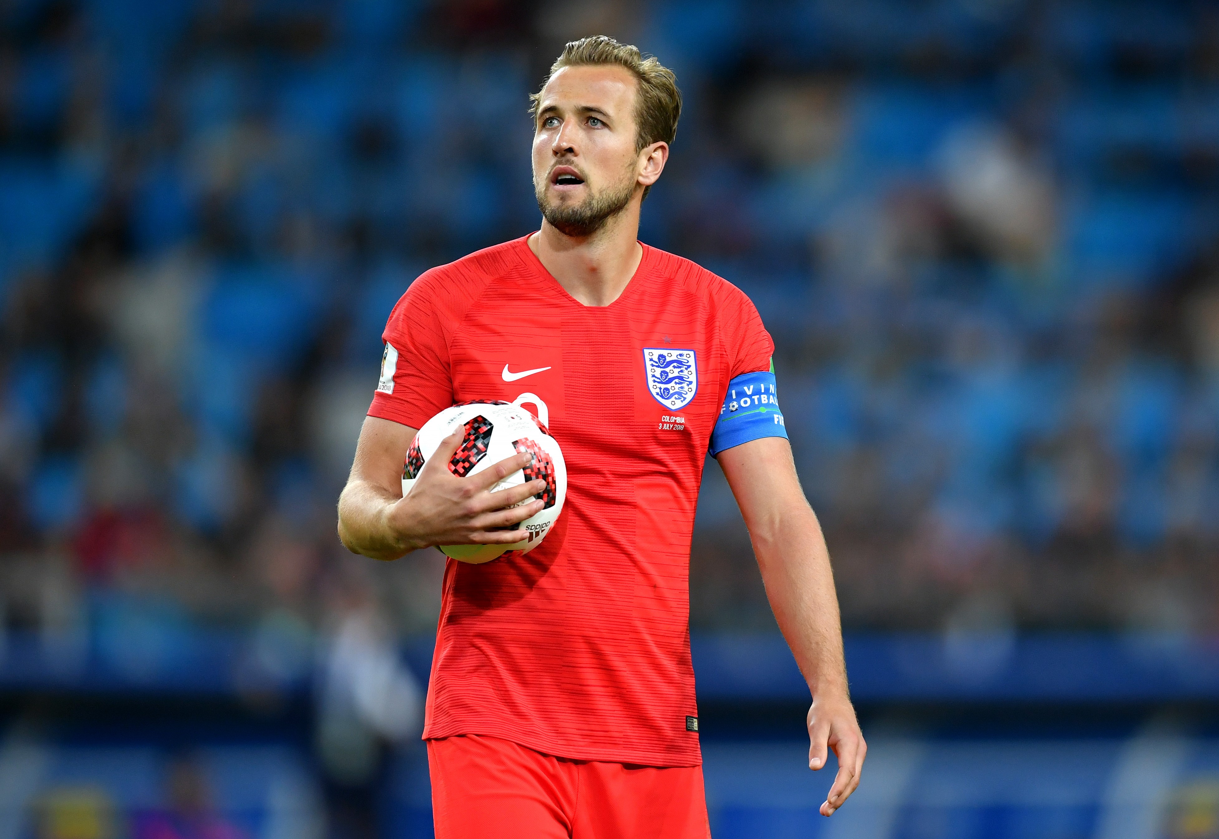 Harry Kane lors de Colombie - Angleterre / Coupe du monde 2018