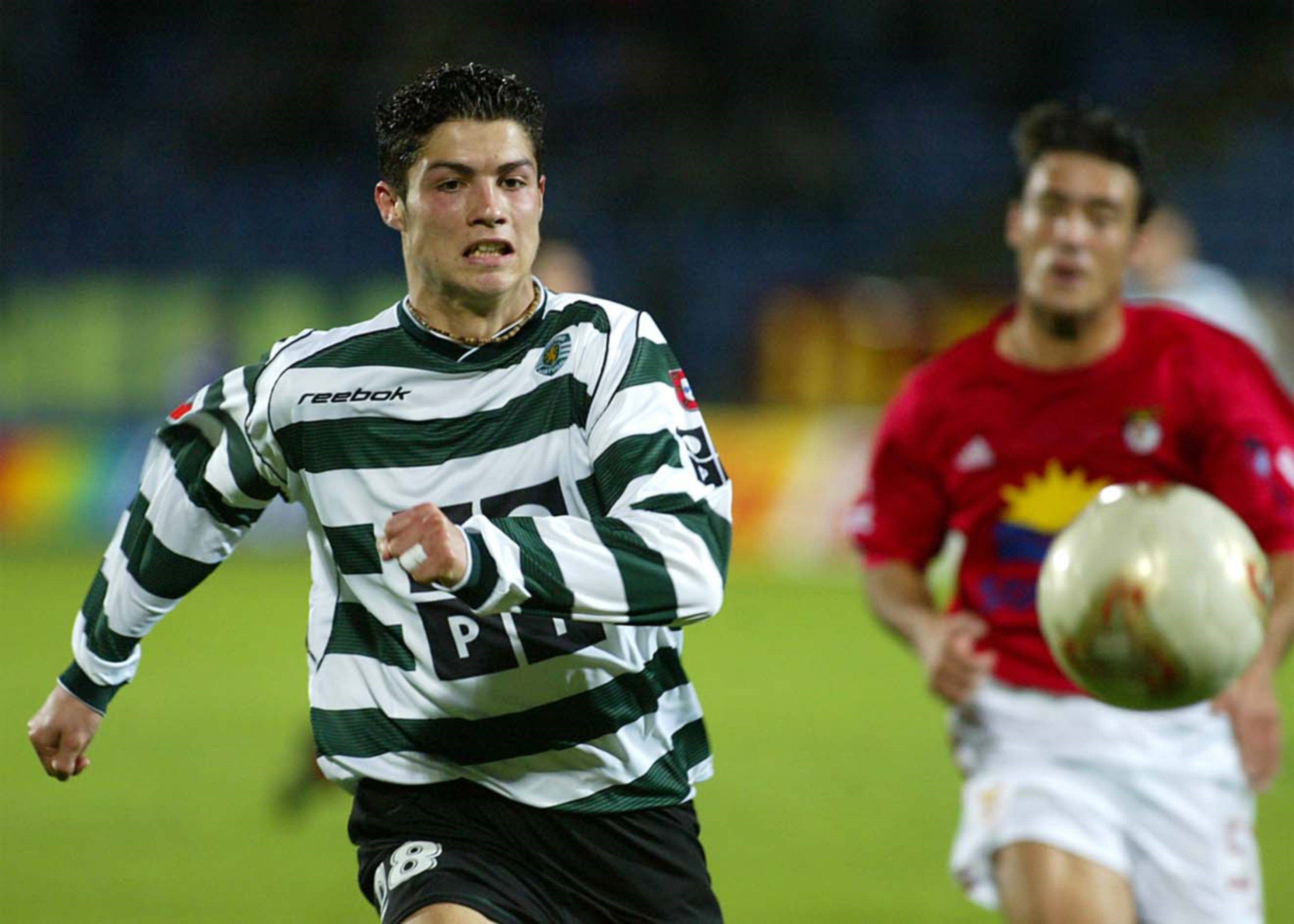 Cristiano Ronaldo Sporting Lisbona 2002