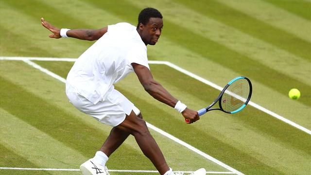 Roger Federer file en quarts de finale — Wimbledon Roger Federer file en quarts de finale — Wimbledon