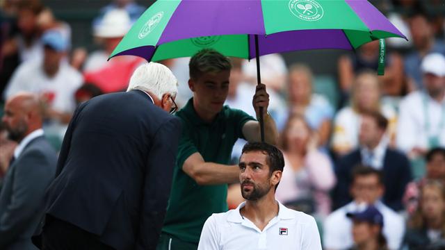 Stoppés par la pluie, Cilic et Wawrinka devront boucler jeudi