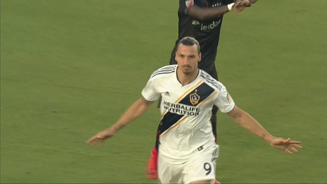 Malgré la volée impeccable d’Ibra, LA Galaxy patine