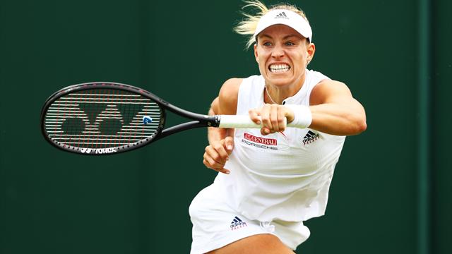 Nur einen Satz verloren: Kerbers Weg ins Wimbledon-Finale