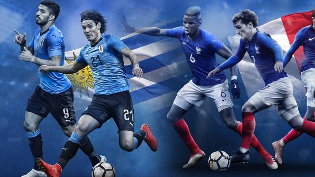 Mundial Rusia 2018: La previa en 60 segundos del Uruguay-Francia (16:00) Mundial Rusia 2018: La previa en 60 segundos del Uruguay-Francia (16:00)