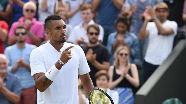 Knalservice Kyrgios is te machtig voor Robin Haase