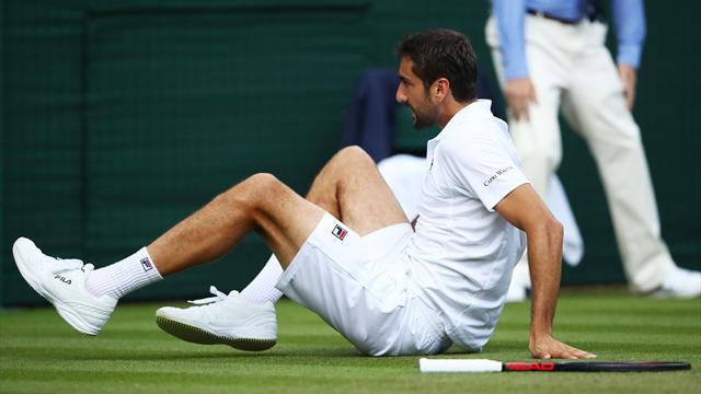 Tué par la pluie, Cilic accuse le coup : « Je n’ai pas eu de chance »