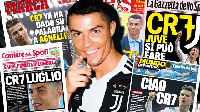 Euro Papers: Real Madrid deny Ronaldo to Juventus deal is done Euro Papers: Real Madrid deny Ronaldo to Juventus deal is done