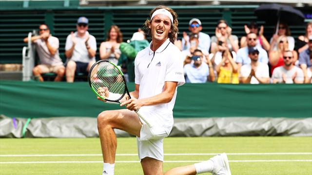 Tsitsipas s'invite pour la première fois en deuxième semaine