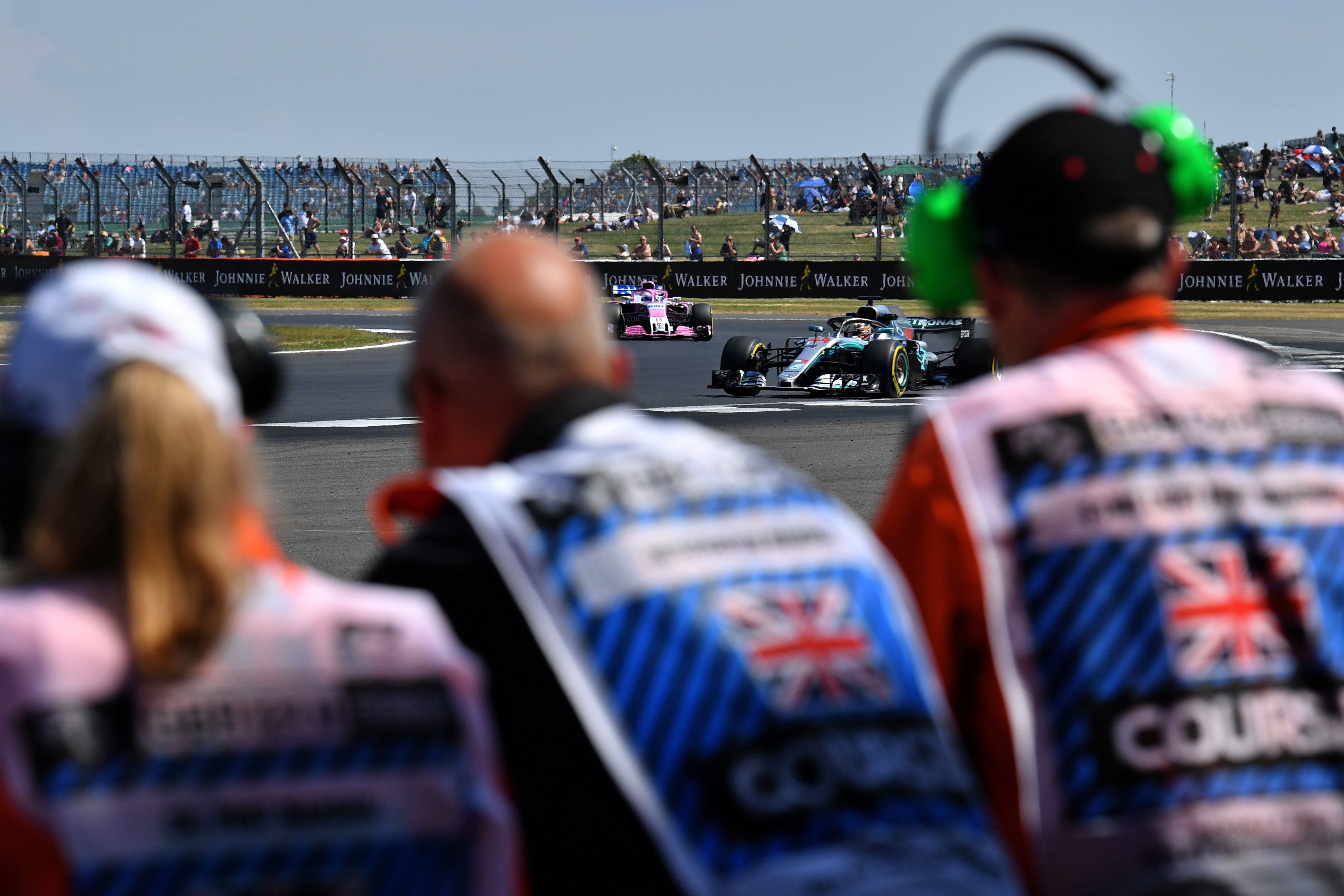 Lewis Hamilton (Mercedes) au Grand Prix de Grande-Bretagne 2018