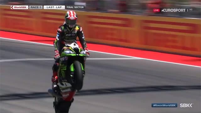 Rea coasts to victory in Rimini race one Rea coasts to victory in Rimini race one