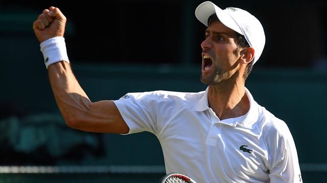 Djokovic a fini à temps juste avant la nuit