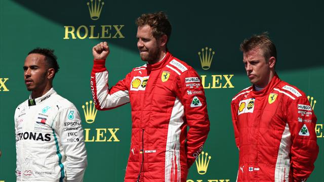 Vettel vince su un fantastico Hamilton in rimonta, Raikkonen chiude il podio