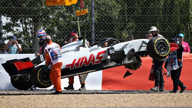 Grosjean, un coup haut, deux coups bas