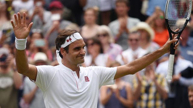 16e quart et 34 sets de suite… Tout roule pour Federer