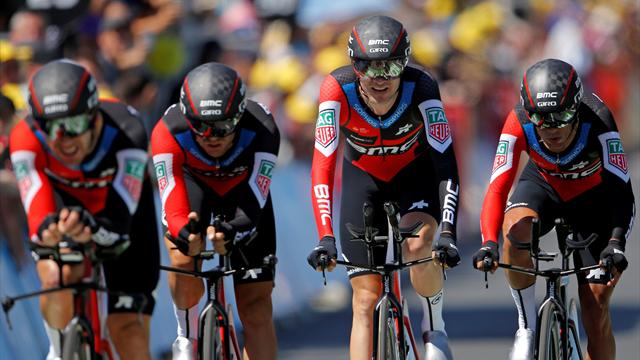 Tour de Francia 2018 (3ª etapa): BMC se lleva la lucha por el cronómetro y Van Avermaet, nuevo líder Tour de Francia 2018 (3ª etapa): BMC se lleva la lucha por el cronómetro y Van Avermaet, nuevo líder