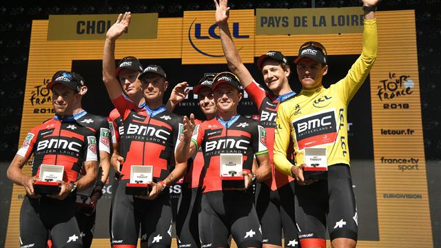 Turul Franței – Etapa 3: BMC câștigă contratimpul și îl pune pe Van Avermaet în galben