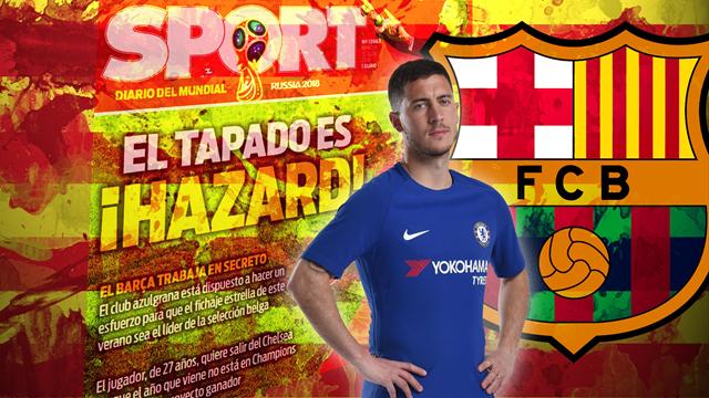 Euro Papers: Barcelona launch shock Eden Hazard bid as Real Madrid prepare £150m offer Euro Papers: Barcelona launch shock Eden Hazard bid as Real Madrid prepare £150m offer