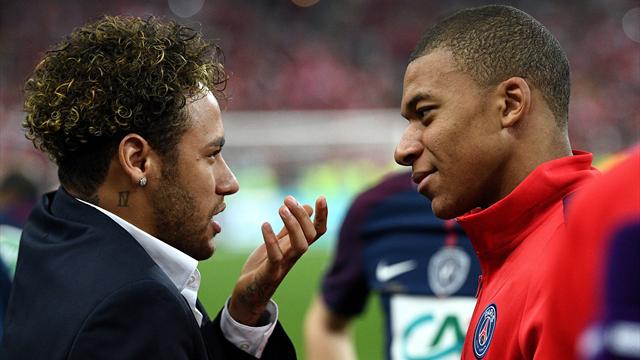 El elegante mensaje de Neymar a Rakitic y Mbappé por una final que no jugará