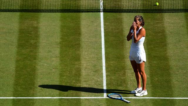 Ostapenko, Cibulkova, Giorgi et Bertens en quarts à Wimbledon Ostapenko, Cibulkova, Giorgi et Bertens en quarts à Wimbledon