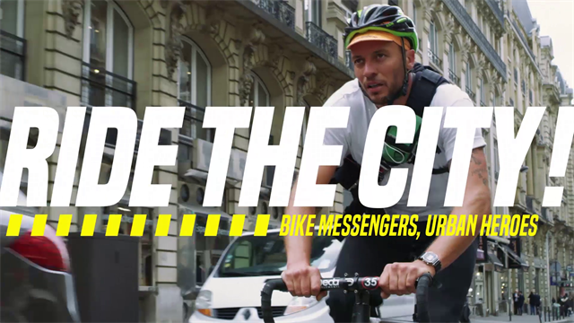 Ride the city: i corrieri e le loro bici, i nuovi eroi di Parigi Ride the city: i corrieri e le loro bici, i nuovi eroi di Parigi