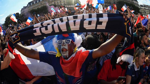L’ambiance de folie chez les supporters après la qualification en finale