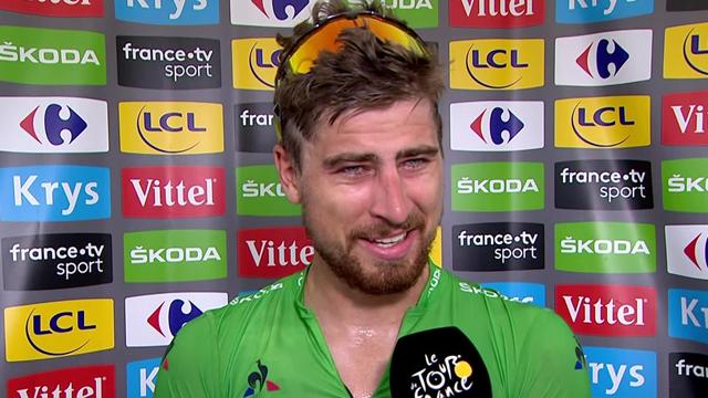 Sagan admits win was a ‘little bit lucky’ Sagan admits win was a ‘little bit lucky’