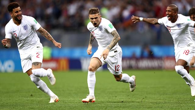 EN DIRECT : L'Angleterre mène 1-0 à la pause contre la Croatie