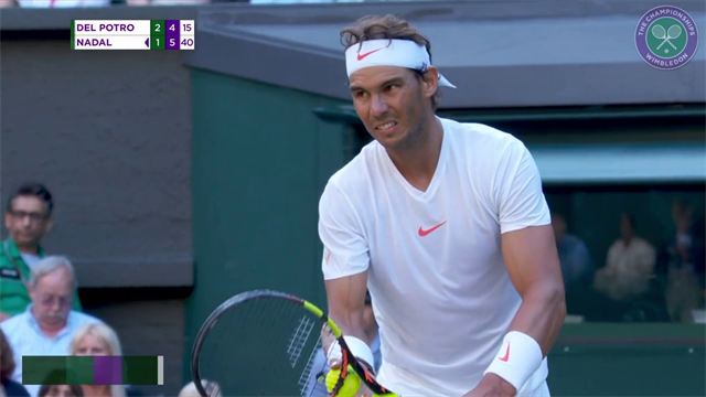Nadal vann femsetsdrama mot Del Potro Nadal vann femsetsdrama mot Del Potro