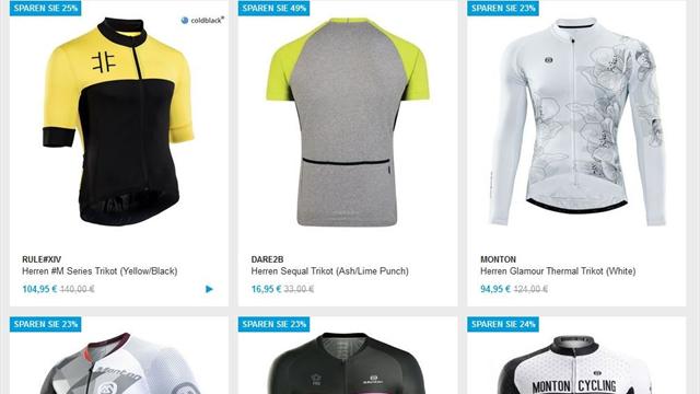 Top-Angebote für Radsport-Fans im Eurosport-Shop: Jetzt bis 30% günstiger