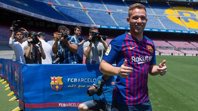 Arthur Melo: "Xavi e Iniesta son mi espejo, pero la comparación no va a afectarme" Arthur Melo: "Xavi e Iniesta son mi espejo, pero la comparación no va a afectarme"