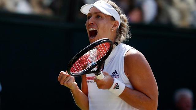 Kerber frena a Ostapenko y disputará su segunda final en Wimbledon