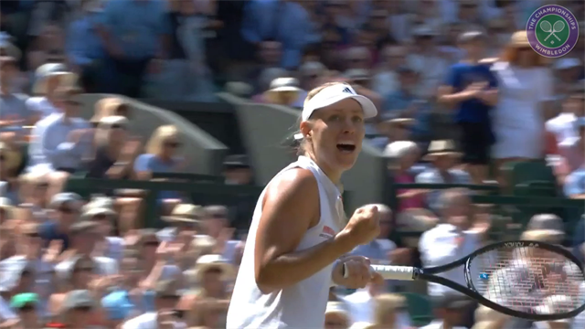 Kerber till final - slog Ostapenko i raka set Kerber till final - slog Ostapenko i raka set
