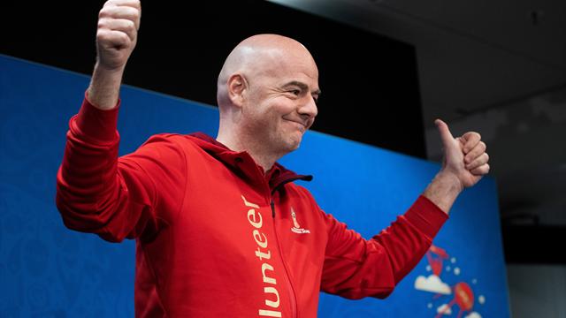 FIFA-Präsident Infantino: "Beste WM überhaupt"