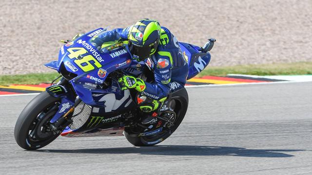 Rossi enttäuscht, Bradl mit gelungenem Comeback