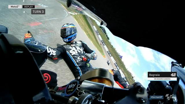 Bagnaia verliert die Maschine und ärgert sich Bagnaia verliert die Maschine und ärgert sich
