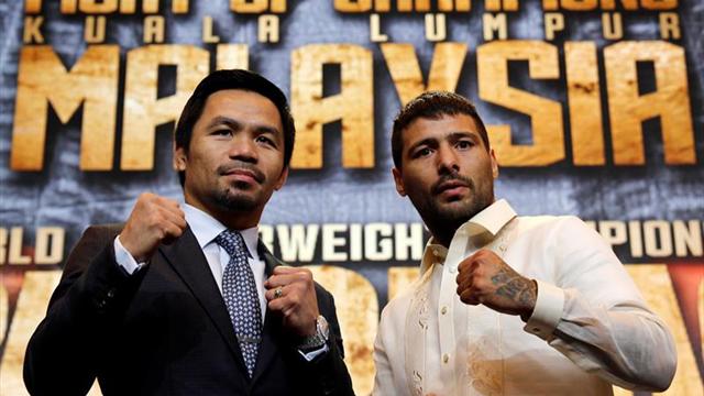 Matthysse, "La Máquina" argentina, contra la leyenda filipina, Pacquiao