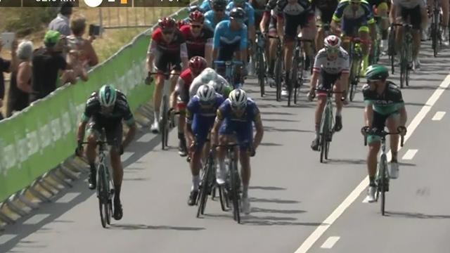 Gaviria krallt sich den Zwischensprint auf der 7. Etappe Gaviria krallt sich den Zwischensprint auf der 7. Etappe